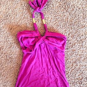 Victoria Secret Purple Halter Top